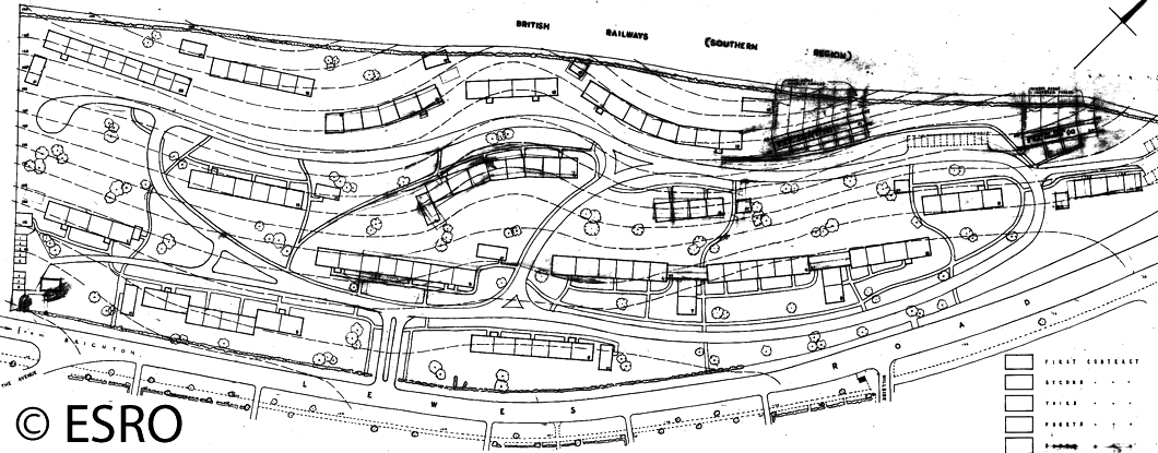 1951 Bates estate layout plan2
